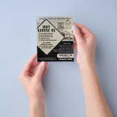 Kitchen Fitter Flyer – Professional Kitchen Instal チラシ (手)