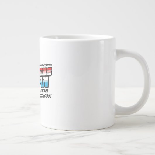 KITCHEN FOCUS LESSONS LEARN SPECIALTY MUG  ジャンボコーヒーマグカップ (右)