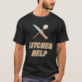 KITCHEN HELP Cooking Kitchen Food Offspring Work C Tシャツ (正面)
