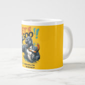 KITCHEN LET'S GOO LESSONS LEARN SPECIALTY MUG ジャンボコーヒーマグカップ (正面右)