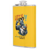 KITCHEN LET'S GOO LESSONS LEARN VINYL WRAP FLASK フラスク (左)
