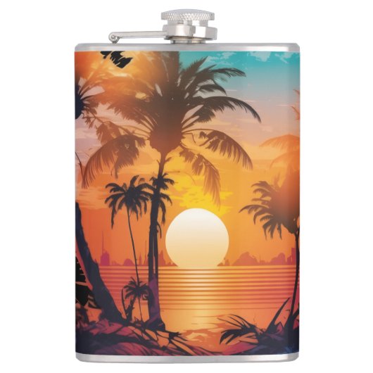 KITCHEN LIFE'S JOURNEY CHEER UP VINYL WRAP FLASK  フラスク (正面)