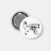 Kitchen List Retriever マグネット (正面/裏面)