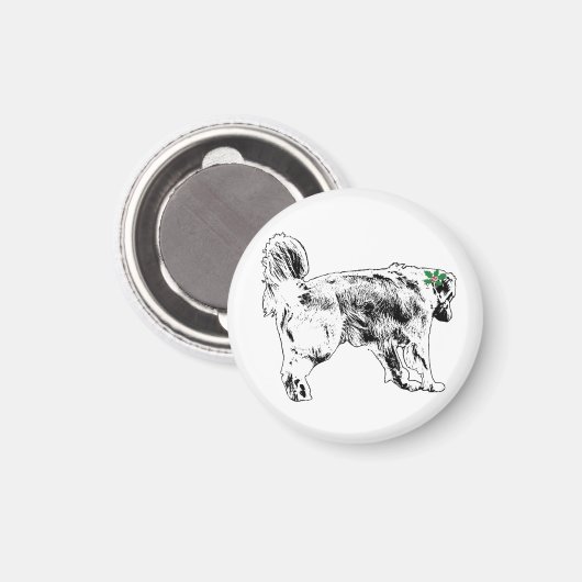 Kitchen List Retriever マグネット (正面/裏面)