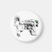 Kitchen List Retriever マグネット (正面)