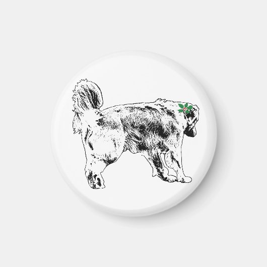 Kitchen List Retriever マグネット (正面)