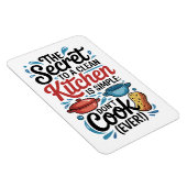 Kitchen Magnet – The Secret to a Clean Kitchen マグネット (右側)