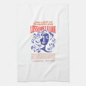 KITCHEN MANIPULATE LESSONS LEARN TOWEL キッチンタオル (縦)