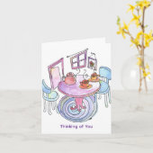 Kitchen Memories カード (黄色い花)