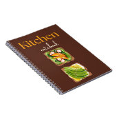 Kitchen Notebook for Recipes, Notes and Meal Plann ノートブック (右側)