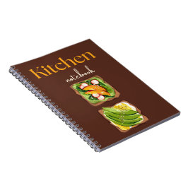 Kitchen Notebook for Recipes, Notes and Meal Plann ノートブック