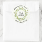 Kitchen of Greeneryリース ラウンドシール (バッグ)