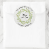 Kitchen of Greeneryリース ラウンドシール (バッグ)