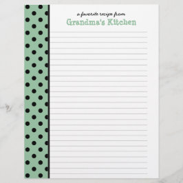 Kitchen of Nana水玉模様レシピ