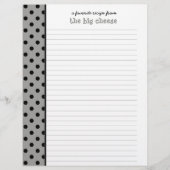 Kitchen of Nana水玉模様レシピ (正面)