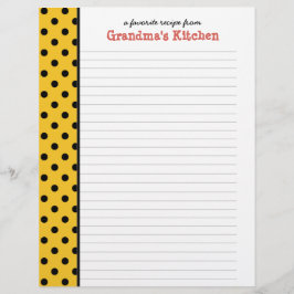 Kitchen of Nana水玉模様レシピ