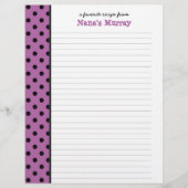 Kitchen of Nana水玉模様レシピ (正面)