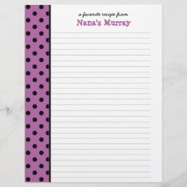 Kitchen of Nana水玉模様レシピ