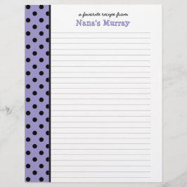 Kitchen of Nana水玉模様レシピ