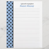 Kitchen of Nana水玉模様レシピ (正面)