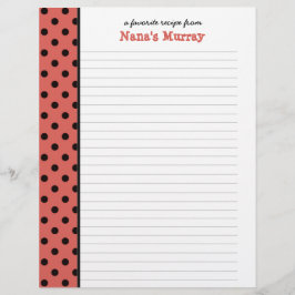 Kitchen of Nana水玉模様レシピ