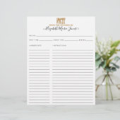 Kitchen of the 金ゴールドグリッター器具レシピ (スタンド正面)