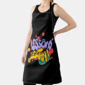 KITCHEN PAINT SPLASH LESSONS LEARN APRON エプロン (インサイチュ)