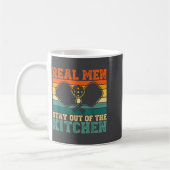 Kitchen Player Real Out Pickleball Stay コーヒーマグカップ (左)