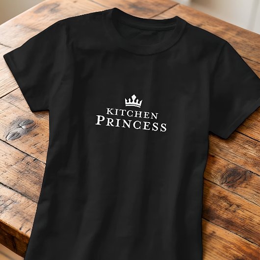 Kitchen Princess Pickleball Cute Crown Gift Tシャツ