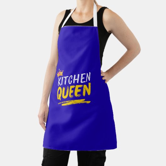 Kitchen Queen Apron All-Over Print Apron エプロン (インサイチュ)
