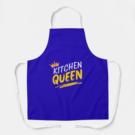 Kitchen Queen Apron All-Over Print Apron エプロン (正面)