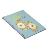 Kitchen Recipe Notebook for Home Cooks and Food  ノートブック (右側)