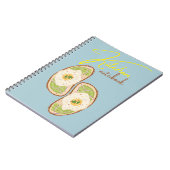 Kitchen Recipe Notebook for Home Cooks and Food  ノートブック (左側)