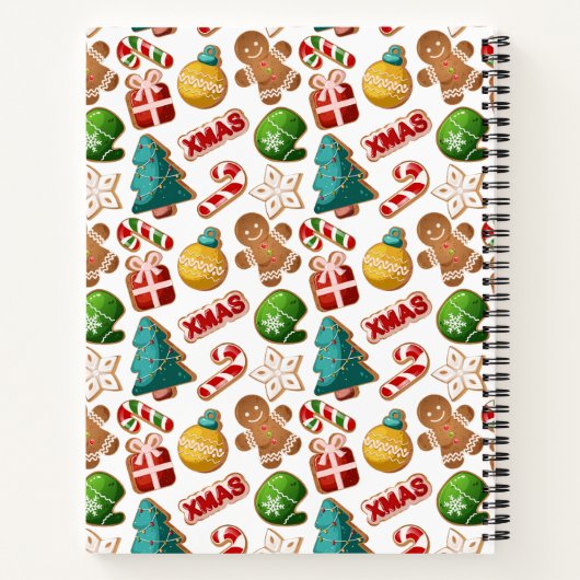 Kitchen Secrets Christmas Gingerbread Recipe ノートブック (裏面)