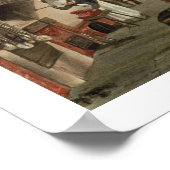 Kitchen, St. James's Palace，ウィリアム・Jによる彫刻 ポスター (角)