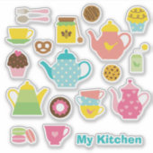 Kitchen Sticker Set シール (正面)