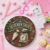 Kitchen Tales Rustic Baking Baker Gift ペーパープレート (パーティー)