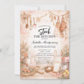 Kitchen Themed Stock The Kitchen Bridal Shower 招待状 (正面)