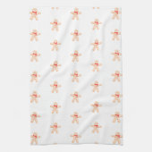 Kitchen Towel - Christmas Gingerbread Man Pattern キッチンタオル (縦)