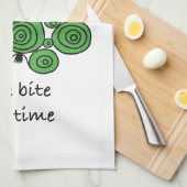 Kitchen towel One Bite at a Time キッチンタオル (四つ折り)