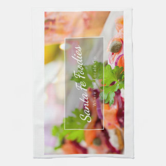 Kitchen Towel Santa Fe Foodies Color Logo キッチンタオル