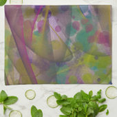 Kitchen Towel With Colorful Design キッチンタオル (折り畳み)