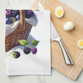 Kitchen Towels- Berry Basket Kitchen Towel キッチンタオル (四つ折り)