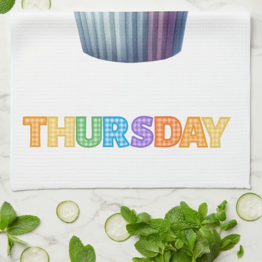 Kitchen Towels-Days Of The Week Kitchen Towel Set キッチンタオル (折り畳み)