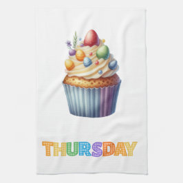Kitchen Towels-Days Of The Week Kitchen Towel Set キッチンタオル