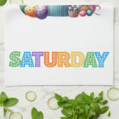 Kitchen Towels-Days Of The Week Kitchen Towel Set キッチンタオル (折り畳み)