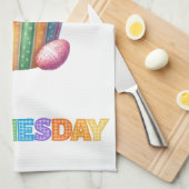 Kitchen Towels- Days Of The Week Kitchen Towel Set キッチンタオル (四つ折り)