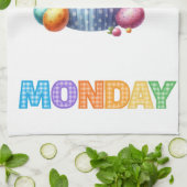 Kitchen Towels-Days Of The Week Kitchen Towel Set キッチンタオル (折り畳み)