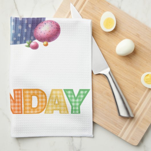 Kitchen Towels-Days Of The Week Kitchen Towel Set キッチンタオル (四つ折り)