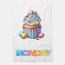 Kitchen Towels-Days Of The Week Kitchen Towel Set キッチンタオル